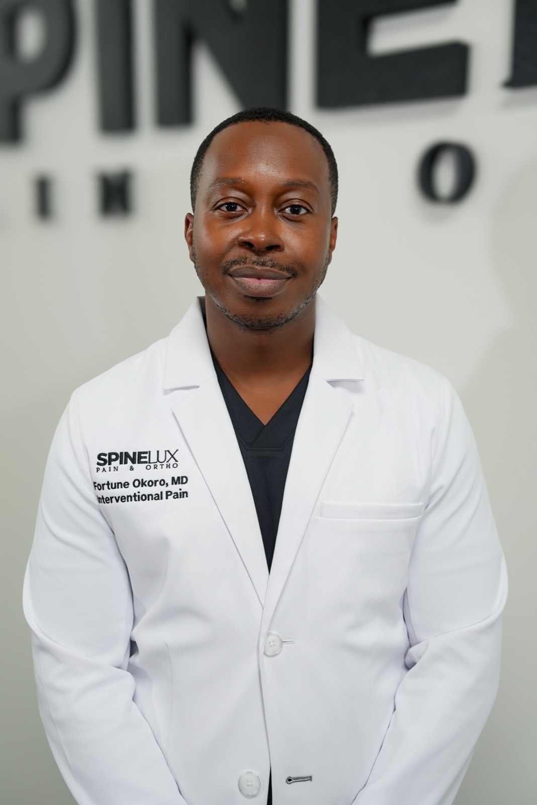 Fortune Okoro, MD, Manejo intervencionista del dolor